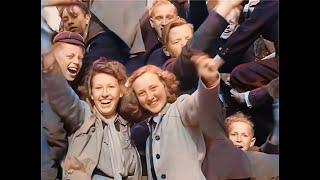 The liberation of the Dutch city of Amsterdam in 1945 in color! De bevrijding van Amsterdam in kleur