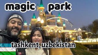 Magic City Of Tashkent Uzbekistan, Free Entrance Park | Enzeika Vlog