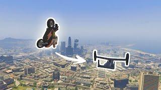 these GTA 5 stunts will blow your mind! (co-op stunts)