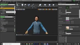 Metahuman character customization in Unreal Engine 4