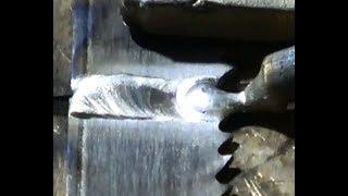 용접쉽게배우기 - (톱날 용접) How to weld Band Saw Blade