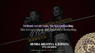 Munisa Rizayeva & Konsta - O‘ylamading | Milliy Karaoke