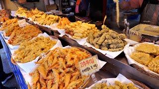 21 Kinds of Fries, Vegetable and Seafood | Korean Street food