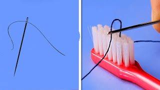 how to insert thread in needle easily | thread in needle hacks | sui Mein Dhaga dalne ka Asan tarika