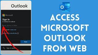 How To Access Microsoft Outlook From Web (2024) | Outlook/Hotmail Login Sign In (2024)