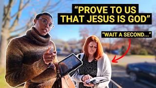 Jehovah's Witness SILENT After Seeing Jesus Is God