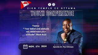 Youth Conference 2024 With Apostle Dr. Paul Gitwaza