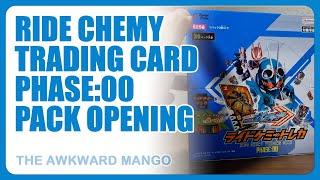 Ride Chemy Trading Card PHASE:00 Pack Opening | Kamen Rider Gotchard