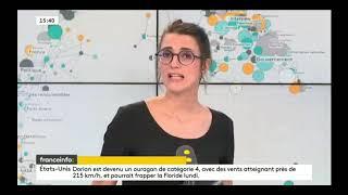 franceinfo: | Olivia Cohen , 15h40 | 31 Août