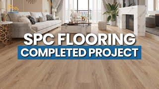 Our Completed Project Of spc Flooring By Fixit Design