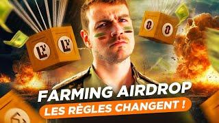 L’évolution des AIRDROPS | Le farming de POINTS