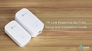 TP Link Powerline Wi-Fi Kit Setup and Installation Guide