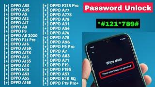 All Oppo any lockscreen unlock without Reset mobile How to unlock forgot password on Android Mobile