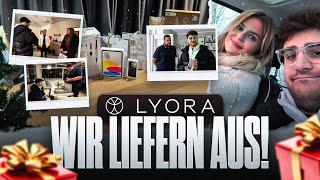 MELINA UND ICH LIEFERN EURE LYORA PAKETE PERSÖNLICH AUS!