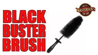 Black Buster Wheel & Rim Detailing Brush - Masterson's Car Care - Best Detailing Supplies