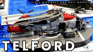 Telford Scale Model World Show 2024 - Airplanes and Helicopters