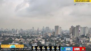 PHILIPPINES Live Camera Nov 14, 2024 (THU) Sunrise Weather CAM Manila 12:00AM Typhoon "OFEL" {USAGI}