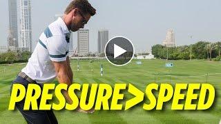 Gain the pressure in your swing that most amateurs lack