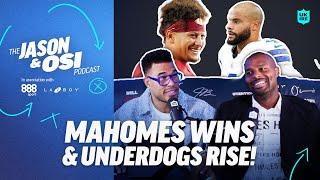 Mahomes vs Burrow Showdown, Raiders' Upset & Underdog QBs Shine! NFL Week 2 Reactions w/ Jason & Osi