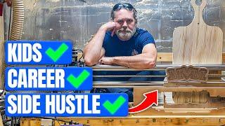 CNC Side Hustle Stories: Working Dads, Do This to Pay for Your Hobby in 2025. (Interview)