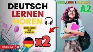 Level Up Your German: A2 - Dialogues - x2 Repeat