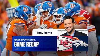 Tony Romo says Broncos are playing their best football, previews Broncos-Bills matchup | Game Recap