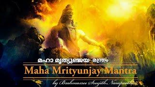 Mrityunjaya Mantra | Brahmasree Sreejith Nampoothiri | മഹാ മൃത്യുഞ്ജയ മന്ത്രം | ശിവ മന്ത്രം | Shiva