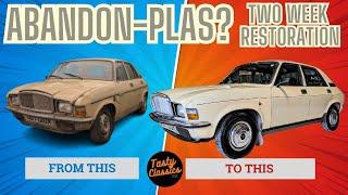 Only Two Weeks To Restore This 1981 Vanden Plas 1500 & Drive it Half Way Across The Country!!!