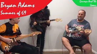 @bryanadams: Summer Of 69 Guitar Cover | Grumpo & The Goons