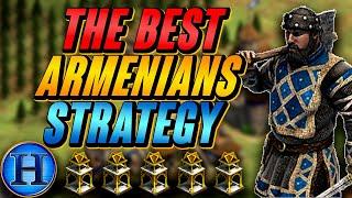 The Best Strategy To DOMINATE With Armenians | AoE2