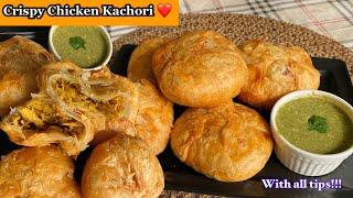 Bzaar wali Crispy Chicken Kachori | Detailed Recipe by Foodie Girl Tayeba️