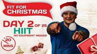 Day 220 Minute Full Body HIIT Workout | Fit for Christmas Series 2024!