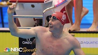 Team GB staves off great USA swim to hang on for 4x200 free World Title | NBC Sports