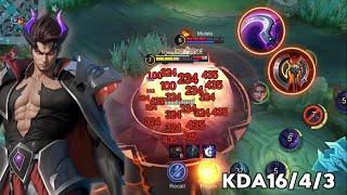 WAR AXE AND HUNTER STRIKE COMBINATION IS DISASTER !!!? BUILD TOP NO 1 GLOBAL YUZHONG ~ MLBB