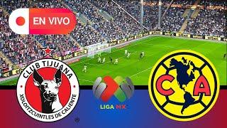 EN VIVO - TIJUANA VS AMERICA | Mexican Liga BBVA MX 2024 | FULL MATCH | PES 21 Simulation