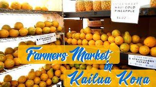 Farmers Market in Kailua Kona  | The Big Island of Hawaii