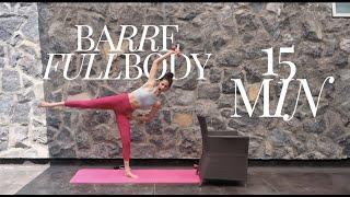 CLASE DE BARRE FULL BODY / TONIFICA EN 15 MIN