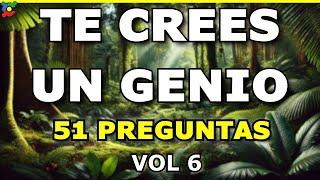 Trivia de Cultura General Vol. 6: ¿Eres un GENIO o un SUERTUDO? 