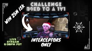 Interceptor 1v1 vs B8kd - Stratios Fleet Roaming afterparty- LIVE - [[EVE ECHOES]]