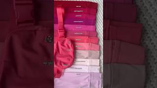 ⁠@lululemon  raspberry coulis color comparison 🩷 #lululemon #lululemoncreator