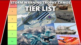 Update Firebirds Trophy Skins Showcase - War Thunder Tier List