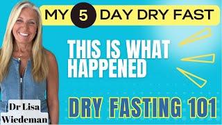 My 5 Day Dry Fast Experience - Weight loss & Blood testing too