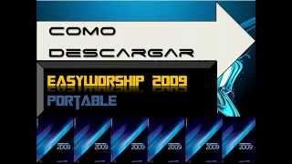 Como Descargar EasyWorship Portable & Para Que Sirve