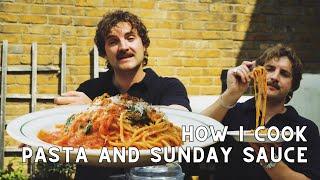 PASTA WITH SUNDAY SAUCE | How I Cook