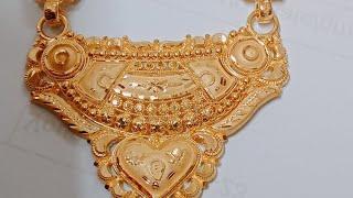 40'000 gm new fancy mangalsutra pendent digaing 916 gold #goldjewellery #gold#viral