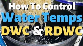 Best Methods to Control Water Temps in DWC / RDWC