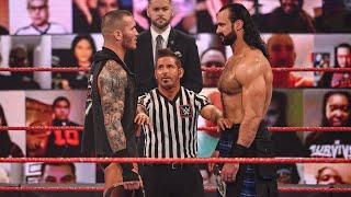 Drew McIntyre vs Randy Orton RAW 11/16/2020 Highlights