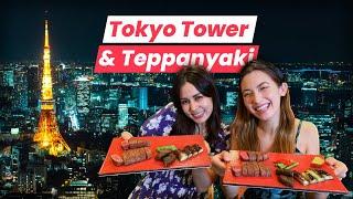 Girls' Night Out: High-End Teppanyaki with Tokyo Tower View