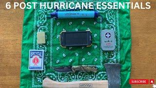 Helene was ROUGH. 6 Post Hurricane Essentials EDC you'll be glad you had!