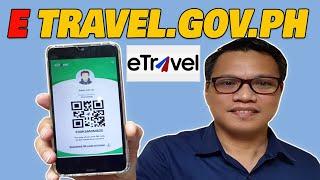 E-TRAVEL REGISTRATION MOBILE TUTORIAL